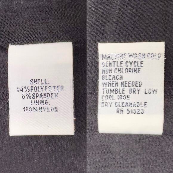 Kenneth Cole New York Zebra Print Ruched Front Sheath Dress, Size Med. - Picture 8 of 8